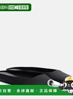 1h可退 香港直邮Staud 女士 Otto 绸缎凉拖 black黑色 舒适时尚