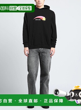 1h可退 香港直邮潮奢 Msftsrep 男士 连帽运动衫 black黑色 舒适