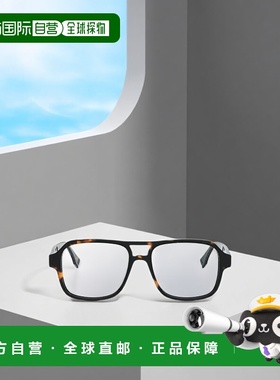 香港直邮FENDI 男士眼镜 FE50131I056 SS2025 黑色 几何平光镜