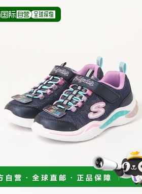 1h可退 日本直邮SKECHERS 儿童亮灯运动鞋 01POWER_PETALS 20202L