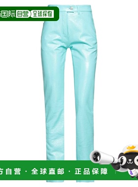 1h可退 香港直邮Courreges 女士 休闲长裤 green绿色 舒适时尚