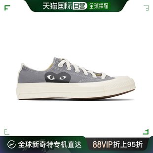 Des Comme Garcons Play 香港直邮潮奢 Converse 灰色 女士 联名