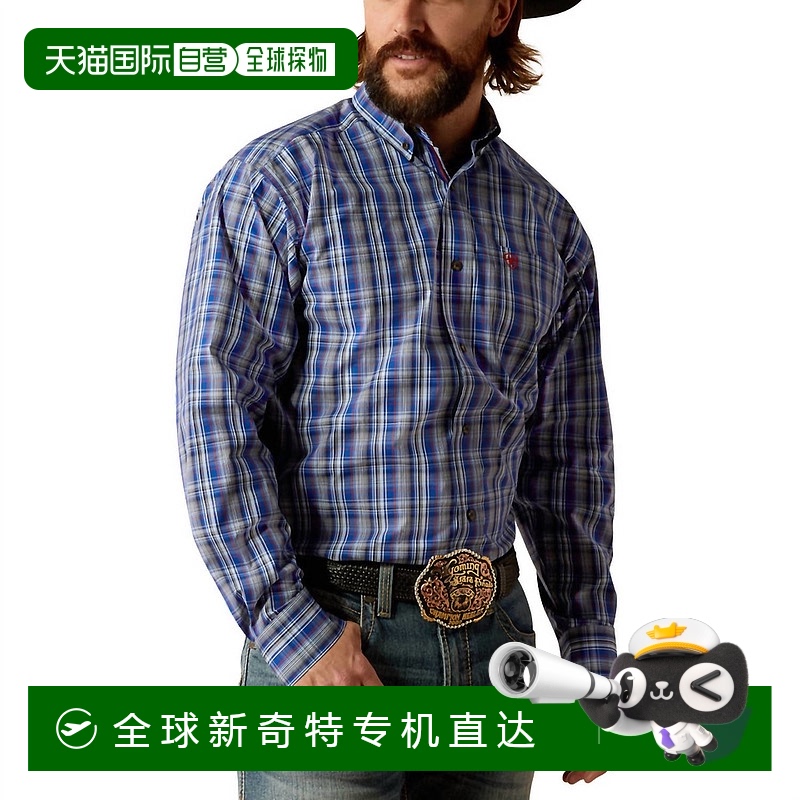 自营ariatPro Series Rocco 长袖衬衫（皇家蓝） - 皇家蓝 【美国