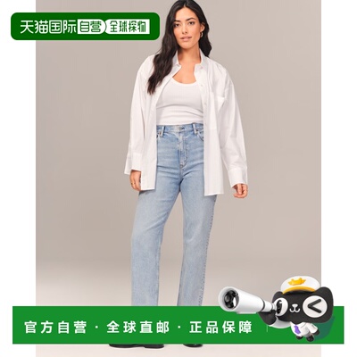 自营abercrombie & fitchAbercrombie&Fitch Curve Love Jeans女3