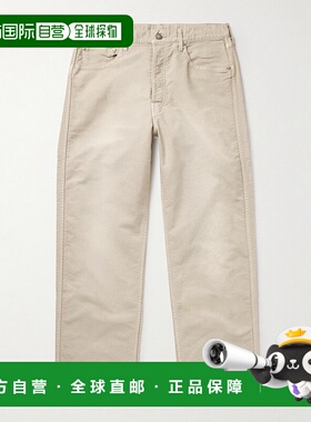 1h可退 香港直邮Visvim 维斯维木 男士 Fluxus 01 直筒棉质斜纹布