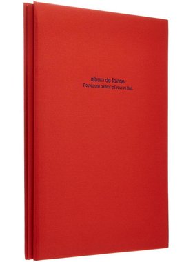 日本直邮Nakabayashi仲林 Fuel相册 de favine A4 红色