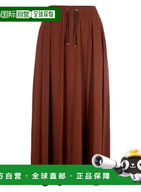 香港直邮HERNO 女士半身裙 GN000007D12431SZ2240 SS2026 棕色