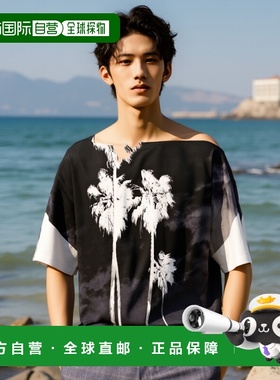 香港直邮PALM ANGELS 男士T恤 PMAA10DF25JER0010310 AW2025男装