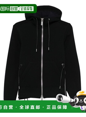 1h可退 香港直邮Sacai 女士 黑色毛线衫 SCW343 black黑色 舒适时