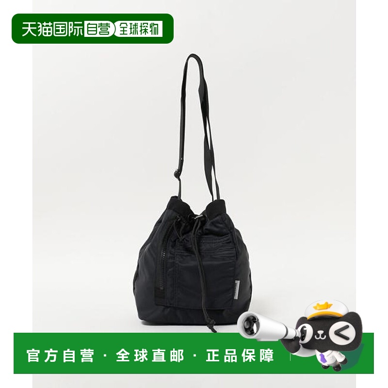 1h可退 日本直邮green label relaxing 抽绳S号单肩包