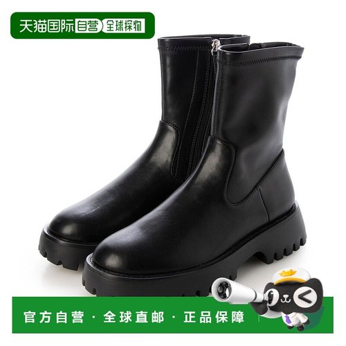 日本直邮RANDA 可持续晴雨兼用田径鞋底短靴 RA041BW015943 短靴