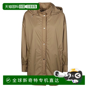 自营 美国奥莱直发 herno连帽上衣 棕色