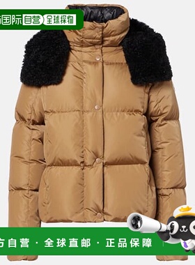 1h可退 香港直邮潮奢 Moncler 盟可睐 女士 Castelnou teddy-trim