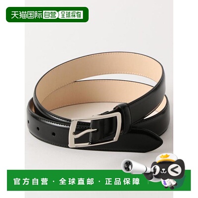 1h可退 日本直邮green label relaxing 方形扣2 30腰带皮带休闲