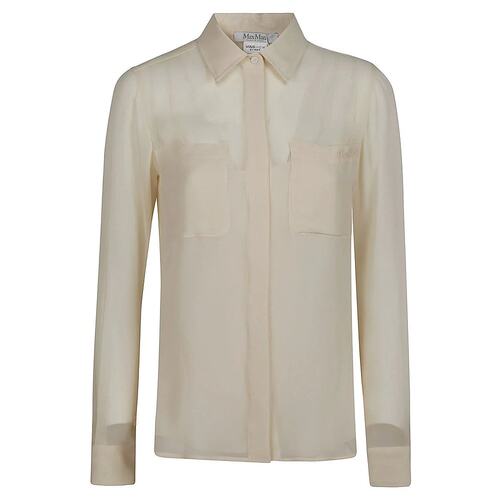 MAX MARA 女士衬衫 2411261012600 SS2024 白色 Max Mara Shirt