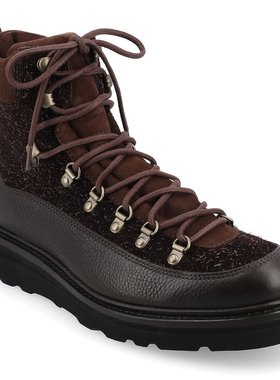 美国直邮TAFT 阿尔卑斯靴 浓咖啡色 时装靴 真皮 舒适耐用