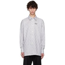 美国直邮Kenzo|白色 Kenzo Paris 'Kenzo Weave' 衬衫
