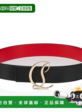 香港直邮CHRISTIAN LOUBOUTIN 女士腰带 3215271CM6S CO 黑色