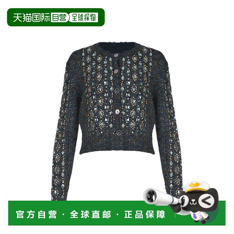 香港直邮PINKO 女士针织衫 105952A2YCIG1 AW2025 灰色 Go Now Ca