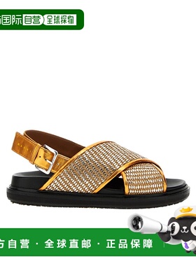 香港直邮Marni Fussbett 平底凉鞋 FBMS013801P5442