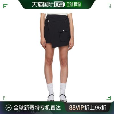 香港直邮潮奢 Ksubi 女士 黑色 Tactical 短裙 WFA23SK009