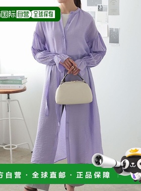 日本直邮KOBE LETTUCE 泡泡袖薄纱连衣裙 [E3237]