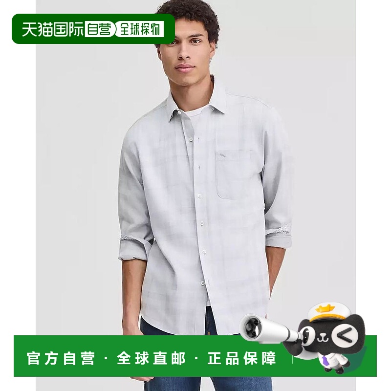 1h可退 【美国直邮】tommy bahama 男士 衬衫格子格纹长袖
