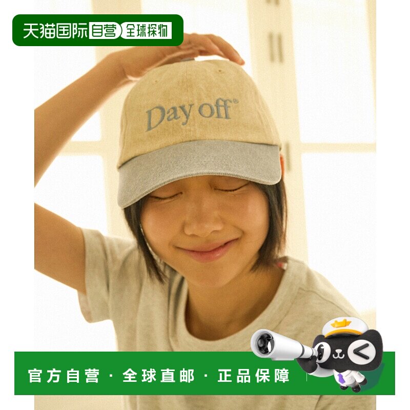 韩国直邮AECA 女士帽子AWCMSSBEACAOV003C0WE DAY OFF CAP-WASHED