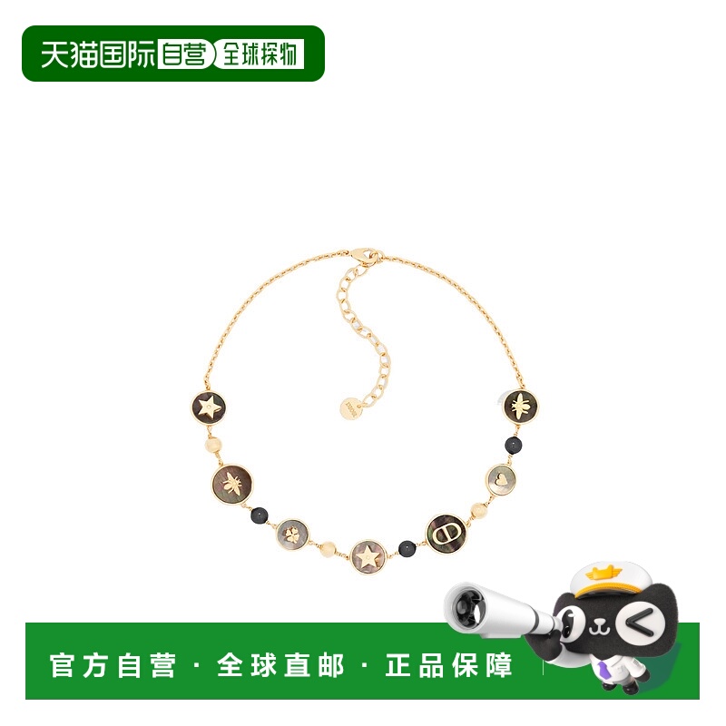 1h可退 香港直邮DIOR 女士项链 N3159WOMMPD307 SS2025 金色 D-Lu