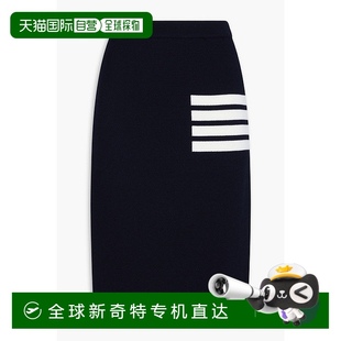 Thom 汤姆 香港直邮潮奢 Browne 条纹华尔夫针织铅笔半 布朗 女士