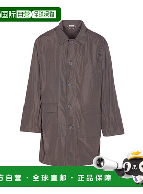 香港直邮THOM BROWNE 男士大衣 MOT099PF0967025 AW2025 灰色夹克