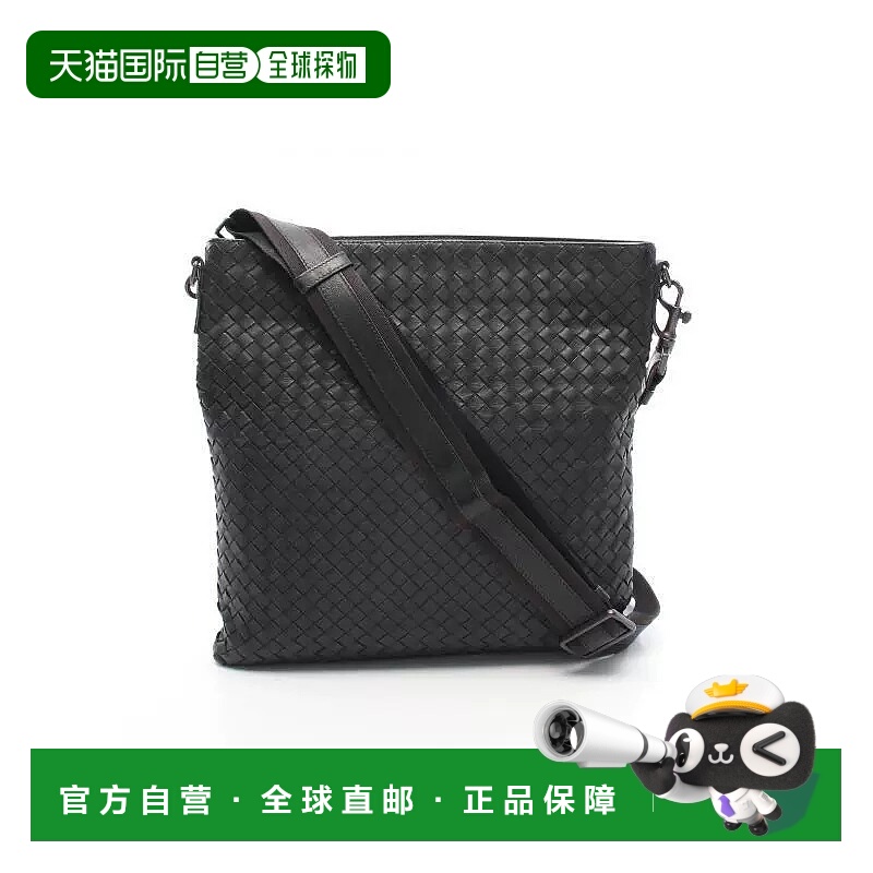 日本直邮中古Bottega Veneta葆蝶家男包B级9新shoulder bag斜挎包