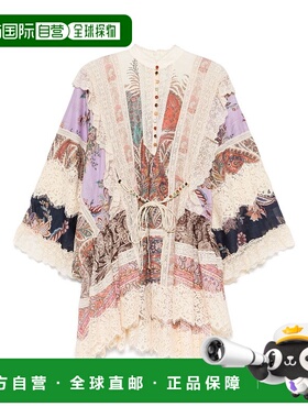 1h可退 香港直邮潮奢 ZIMMERMANN 女士 Rhiannon Billow 迷你连衣