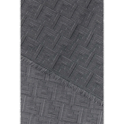 香港直邮FENDI 男士围巾 FXS726APW7F0QA2羊毛时尚保暖高级感正品