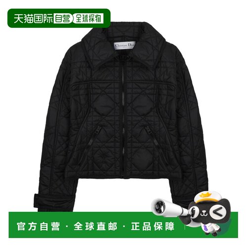 香港直邮DIOR 女士夹克 617V73A28279000 CO 黑色 G支付后1h可退