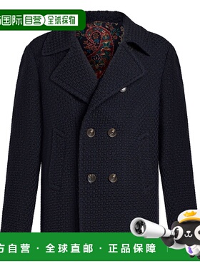 1h可退 香港直邮ETRO 男士外套 MRBA004299TU2G0B0310 CO 黑色 长