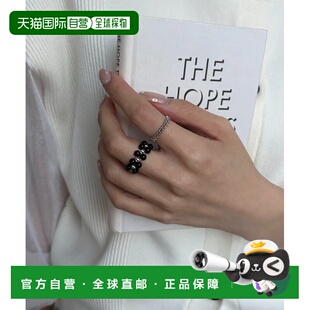 1h可退 日本直邮GOLDY 女士 珠链风叠戴戒指套装 LEZ1061211A0008