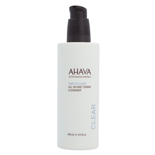 欧洲直邮Ahava洁净矿物爽肤洁面乳250ml深层清洁平衡水油祛痘