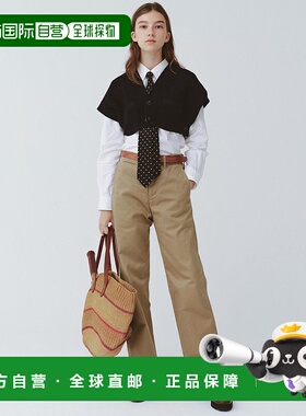 1h可退 日本直邮BUZZ RICKSON'S 女士经典款宽松休闲长裤 时尚舒