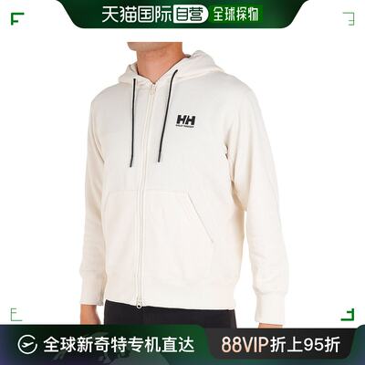 日潮跑腿海丽汉森 Helly Hansen（男式）徽标全拉链运动连帽衫 HH