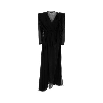 BALENCIAGA 女士连衣裙 850647TTN061000 AW2025 黑色