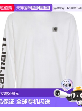 1h可退 香港直邮CARHARTT WIP 男士 白色棉质T恤 I03600202XX男装