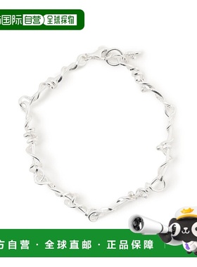 1h可退 日本直邮R 女士 银950 扭转链条设计 手腕饰品 6142381019