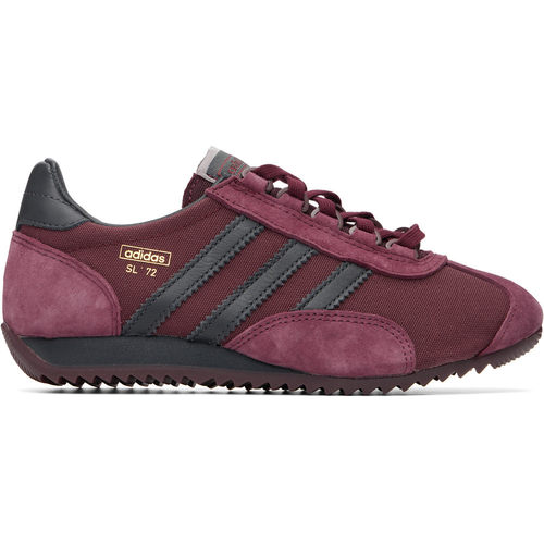 1h可退 香港直邮Adidas 女士 酒红色 SL 72 PT 运动鞋 IH1644RedC