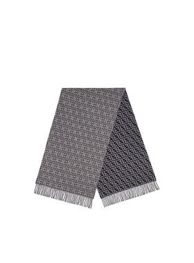 Fendi FF Labyrinth 羊毛围巾 FXS472ASN1