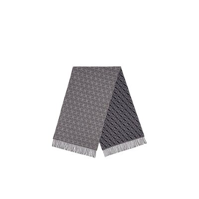 Fendi FF Labyrinth 羊毛围巾 FXS472ASN1