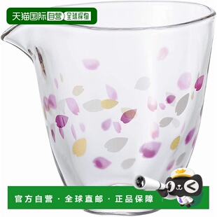 【日本直邮】ADERIA 酒具 片口春色 160ml [手工揉制/赠杯/酒杯//