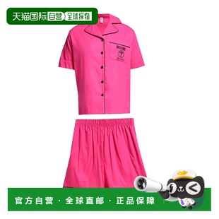 莫斯奇诺 Moschino 女士 睡衣 舒 1h可退 pink粉色 香港直邮潮奢
