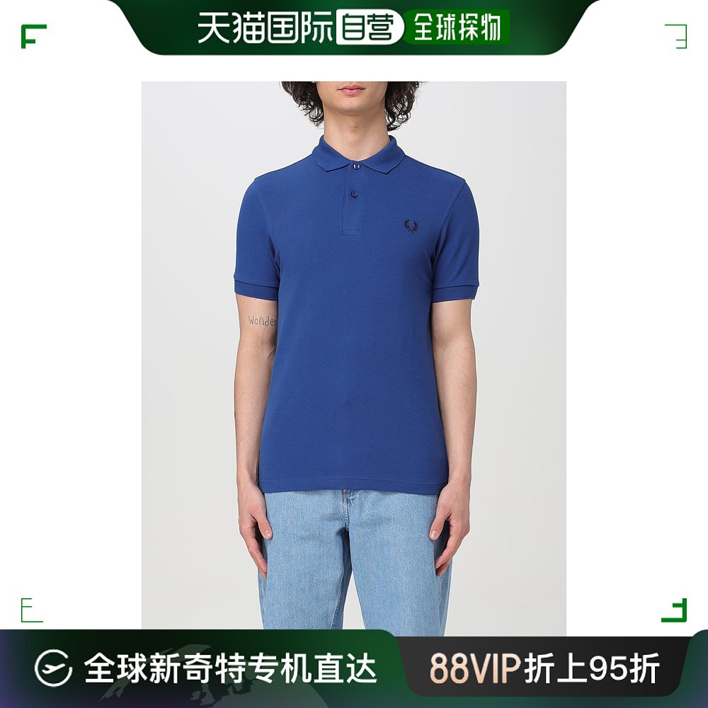 香港直邮潮奢 Fred Perry弗莱德.派瑞男士 men Polo衫 M6000