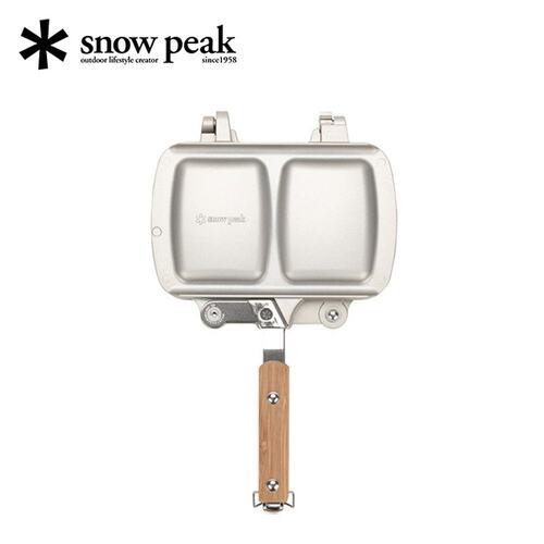 日本直邮Snow Peak GR-009R 煎锅炊具热砂机烧烤炊具堆叠露营户外